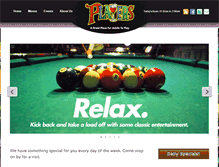 Tablet Screenshot of playerspub.net